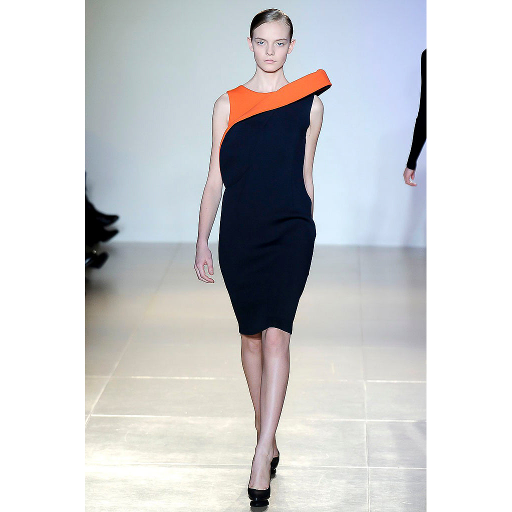 VINTAGE RAF SIMONS FOR JIL SANDER AW 2009 BLACK & IVORY ORIGAMI