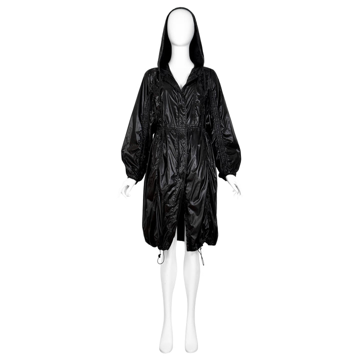 VINTAGE PRADA BLACK WINDBREAKER COAT